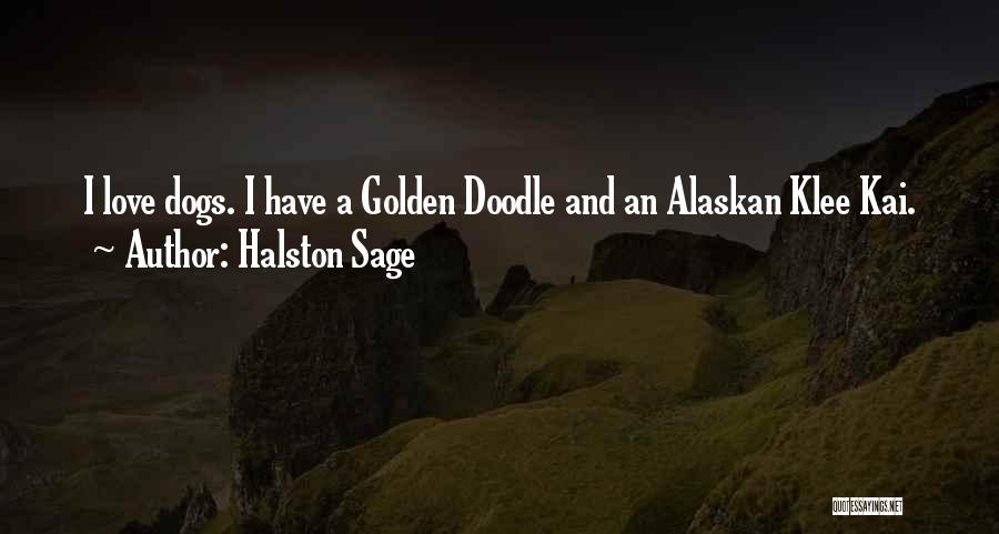 Doodle Love Quotes By Halston Sage