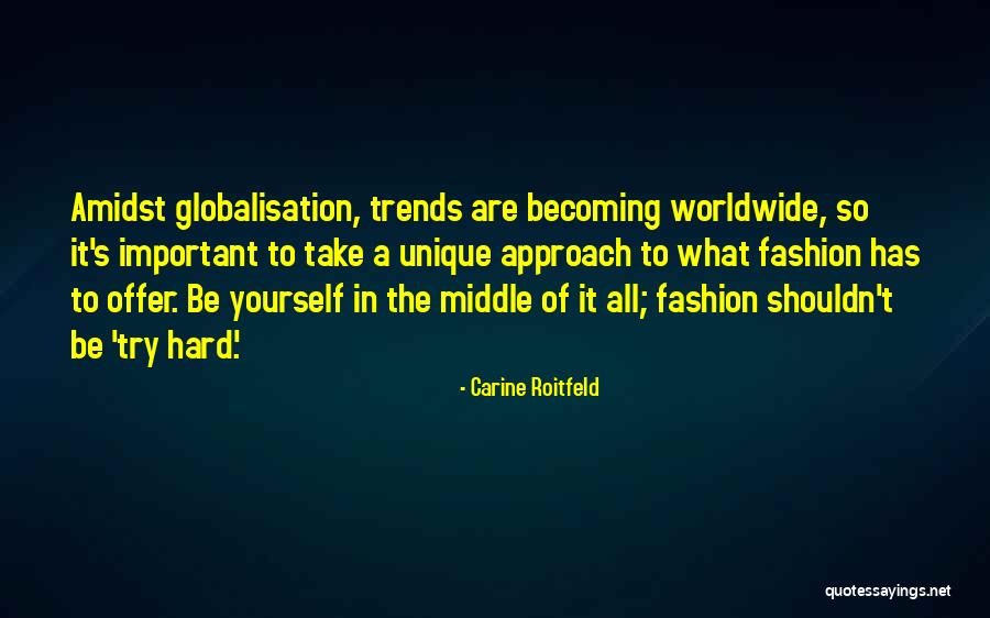 Doohoop Quotes By Carine Roitfeld