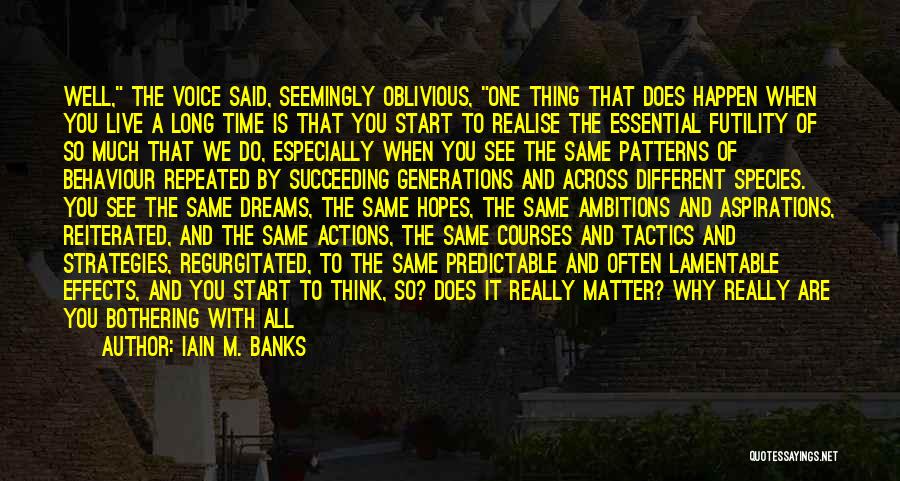 Doomed Book Quotes By Iain M. Banks