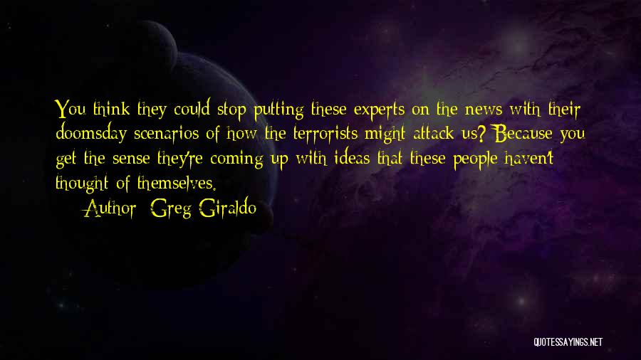 Doomsday Quotes By Greg Giraldo