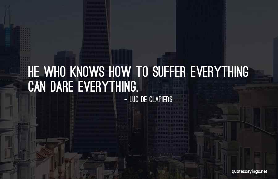 Doomy Sky Quotes By Luc De Clapiers