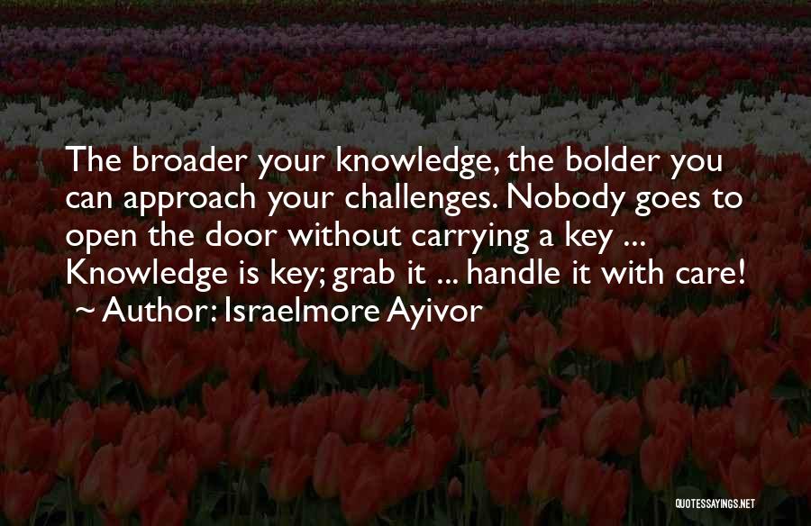 Door Handle Quotes By Israelmore Ayivor