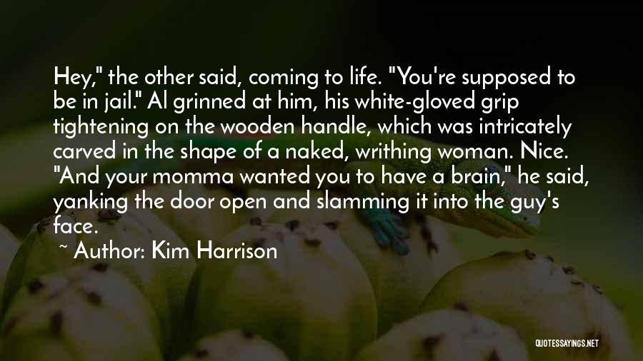 Door Handle Quotes By Kim Harrison