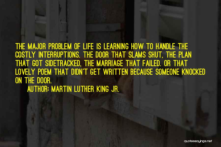 Door Handle Quotes By Martin Luther King Jr.