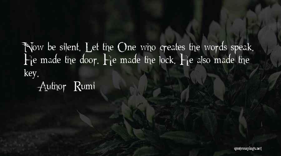 Door Lock Quotes By Rumi