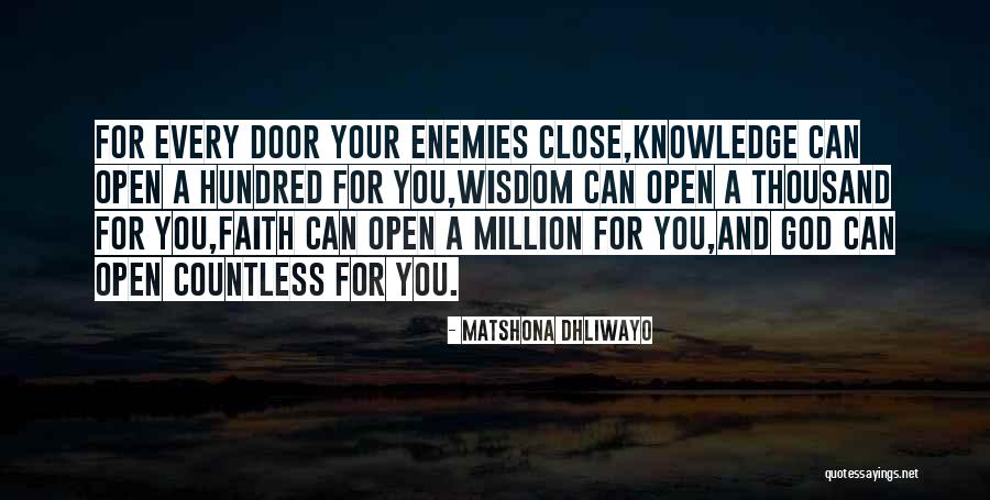 Door Opportunity Quotes By Matshona Dhliwayo Door Opportunity Quotes By Matshona Dhliwayo