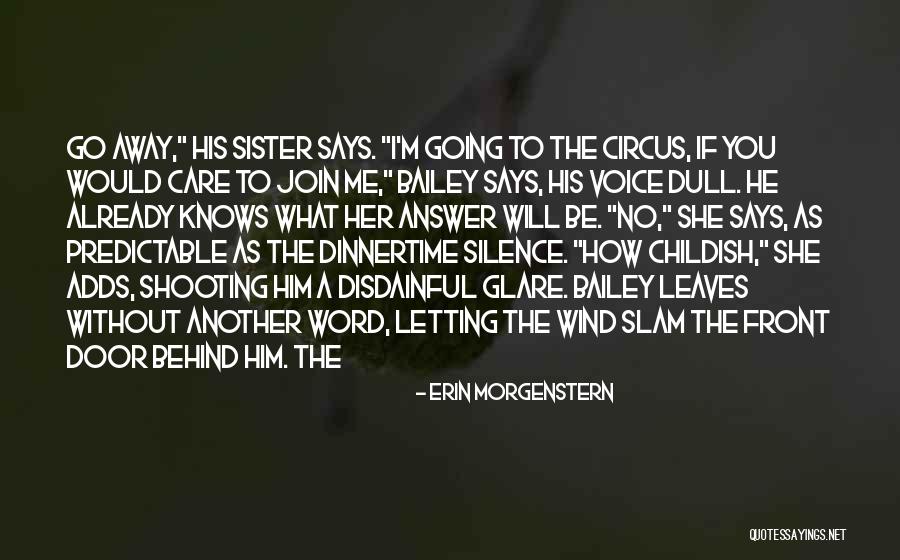 Door Slam Quotes By Erin Morgenstern Door Slam Quotes By Erin Morgenstern