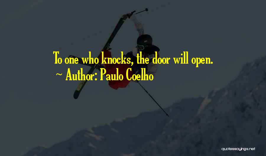 Door Will Open Quotes By Paulo Coelho