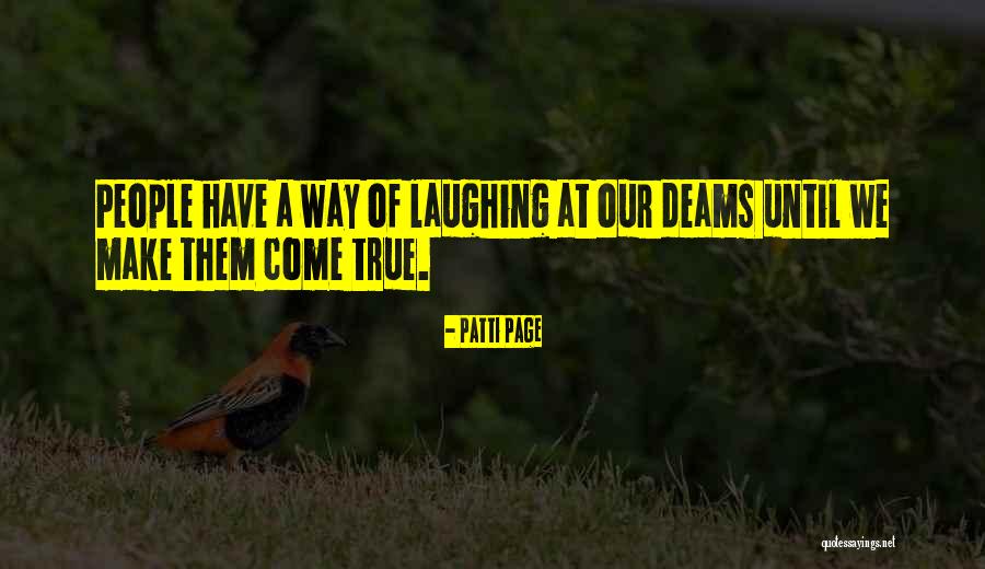 Doordat Of Omdat Quotes By Patti Page