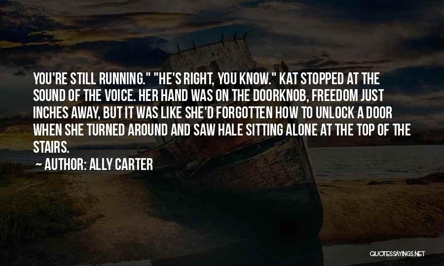 Doorknob Quotes By Ally Carter