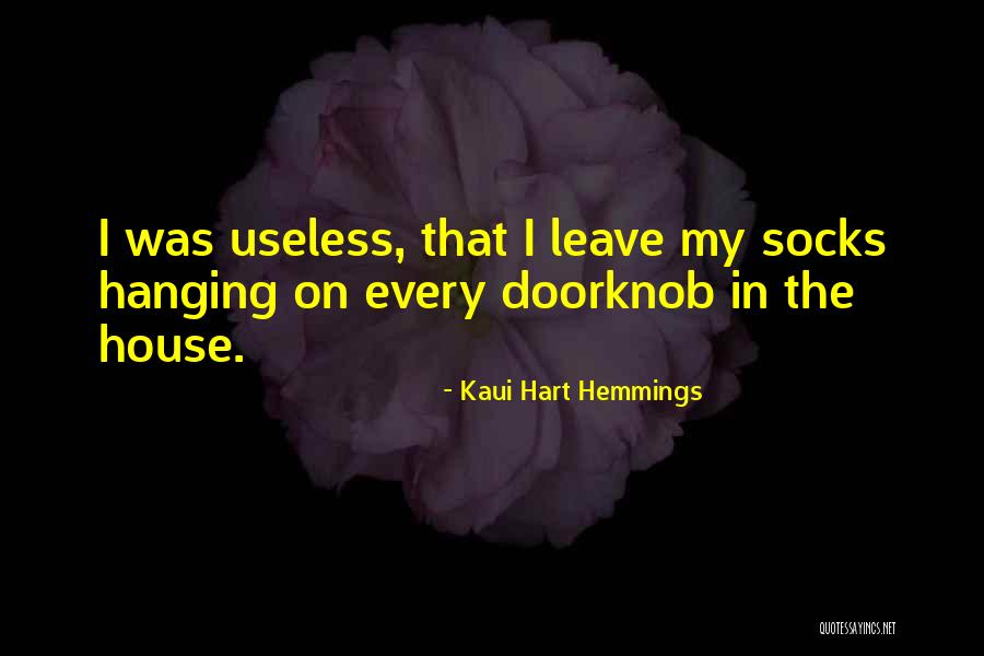 Doorknob Quotes By Kaui Hart Hemmings