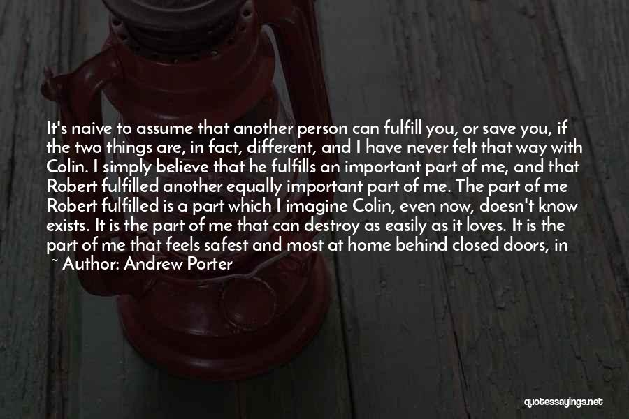 Doors And Love Quotes By Andrew Porter