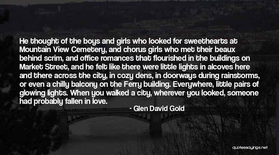 Doorways Quotes By Glen David Gold Doorways Quotes By Glen David Gold