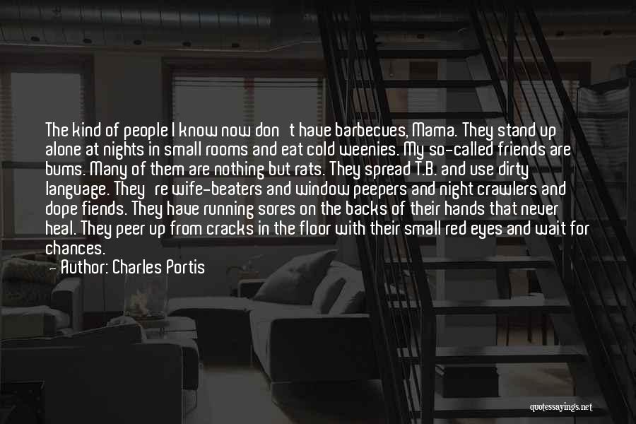 Dope Friends Quotes By Charles Portis