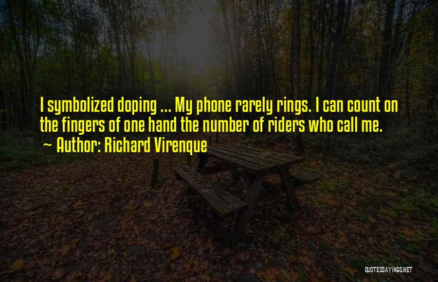 Doping Quotes By Richard Virenque