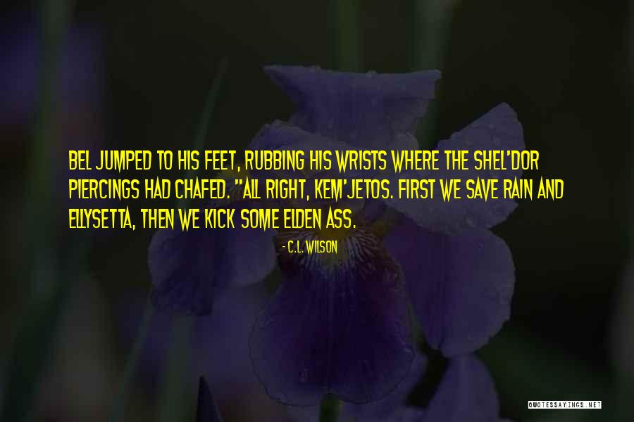 Dor Quotes By C.L. Wilson Dor Quotes By C.L. Wilson