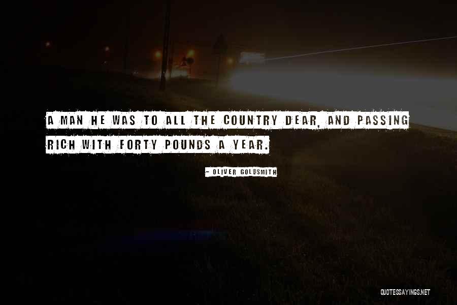 Dor Quotes By Oliver Goldsmith Dor Quotes By Oliver Goldsmith