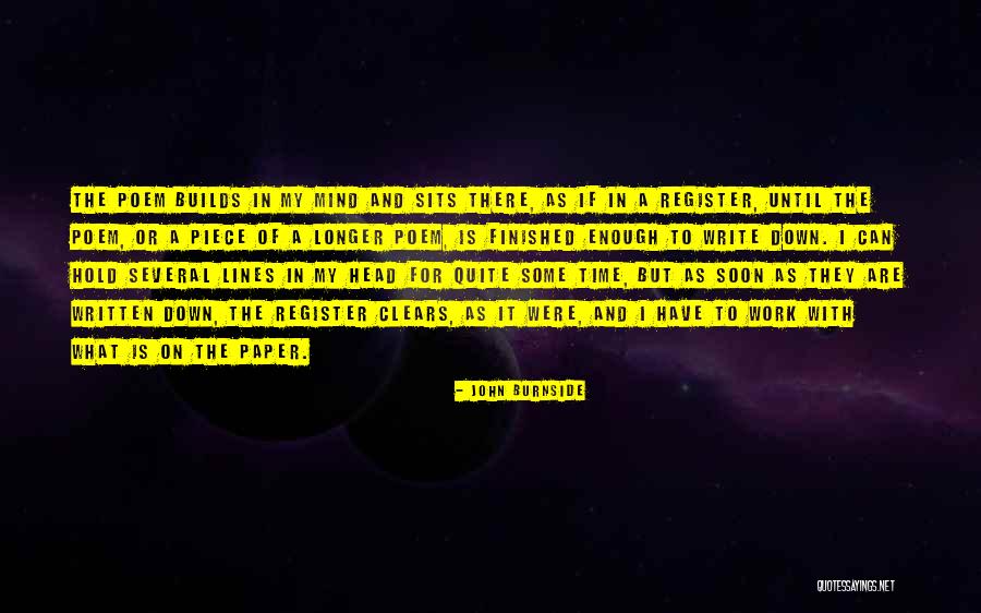 Dora Brooking Quotes By John Burnside Dora Brooking Quotes By John Burnside