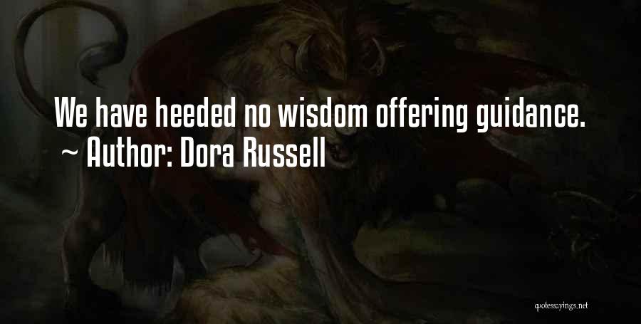 Dora Quotes By Dora Russell