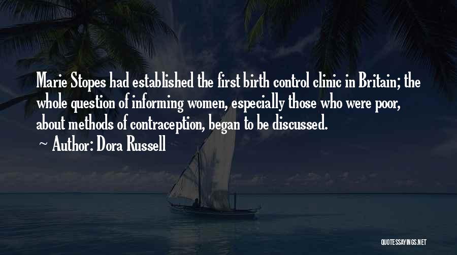 Dora Russell Quotes 199901