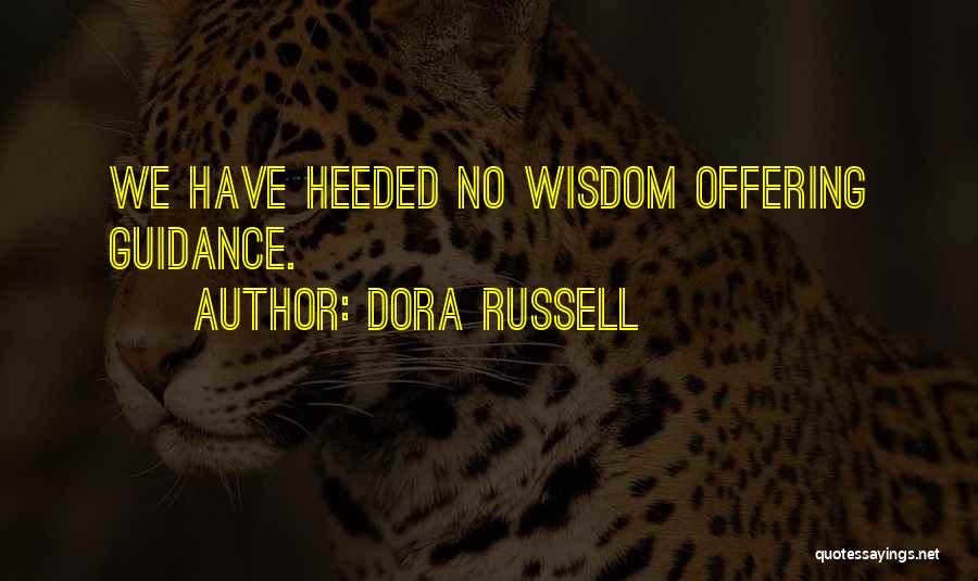 Dora Russell Quotes 678488