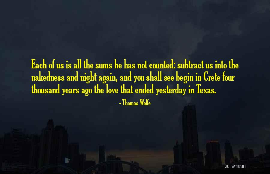 Dorene Day Quotes By Thomas Wolfe Dorene Day Quotes By Thomas Wolfe