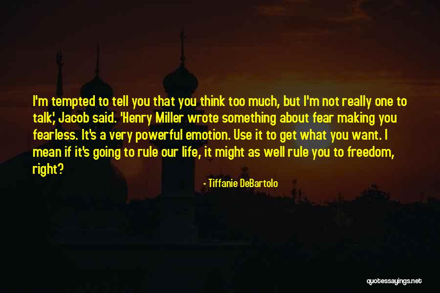 Doretta Oil Quotes By Tiffanie DeBartolo Doretta Oil Quotes By Tiffanie DeBartolo