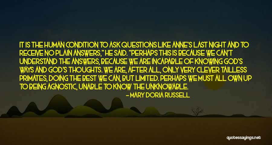 Doria Quotes By Mary Doria Russell Doria Quotes By Mary Doria Russell