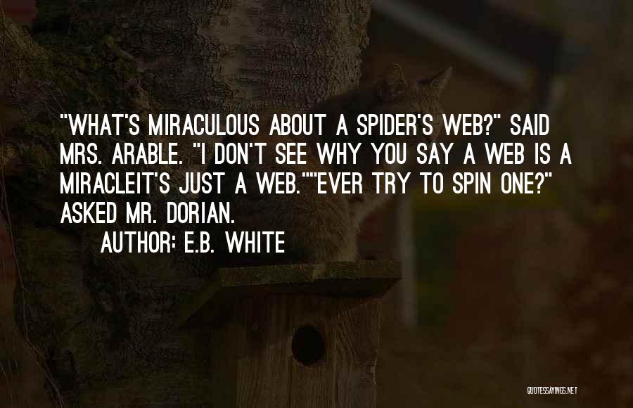 Dorian Quotes By E.B. White