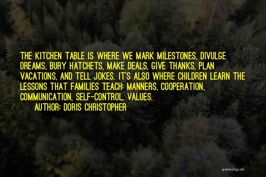 Doris Christopher Quotes 2143737