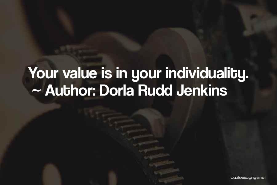 Dorla Rudd Jenkins Quotes 1921035