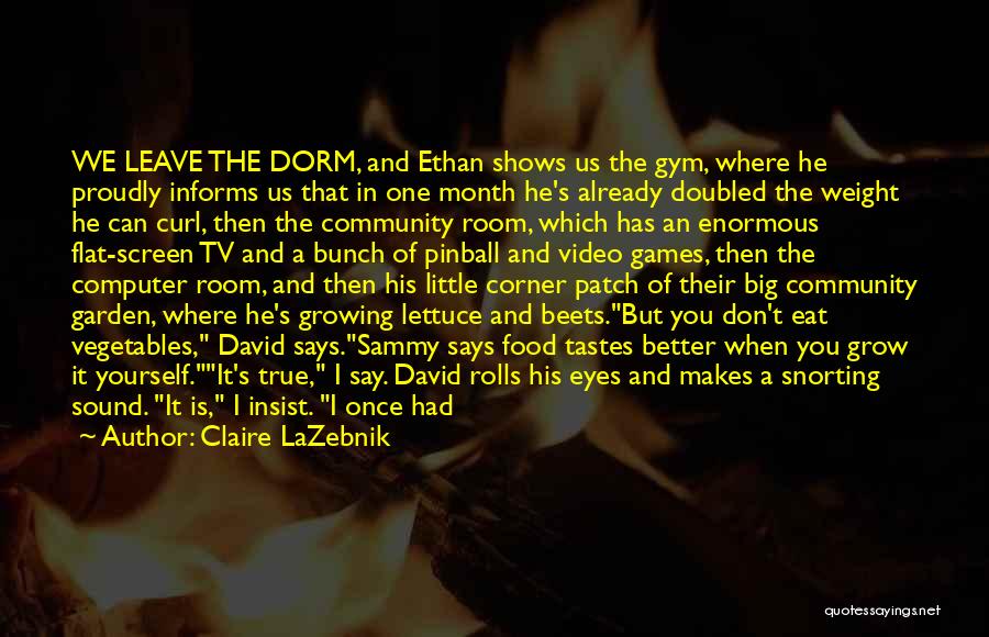 Dorm Room Quotes By Claire LaZebnik