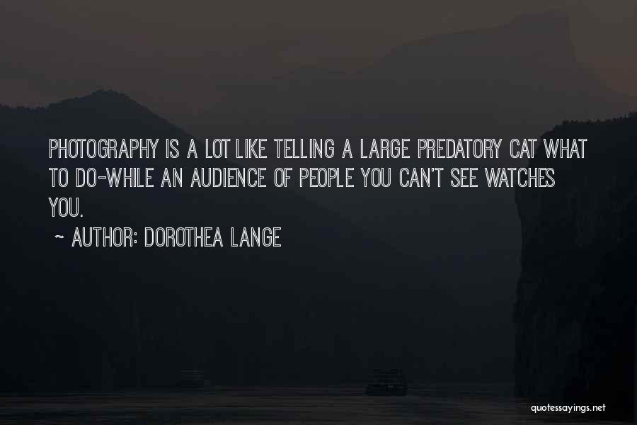 Dorothea Lange Quotes 572440