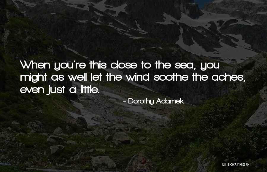 Dorothy Adamek Quotes 308697