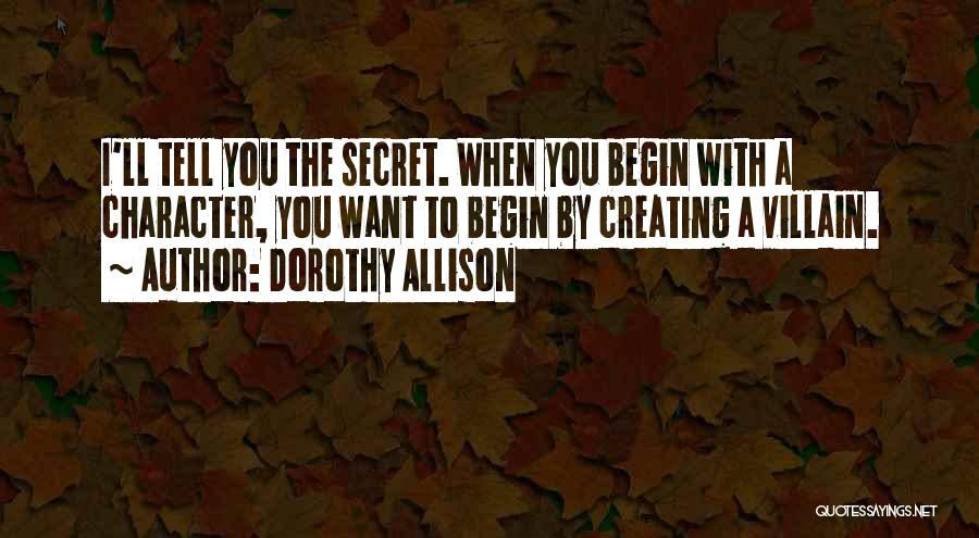 Dorothy Allison Quotes 113012