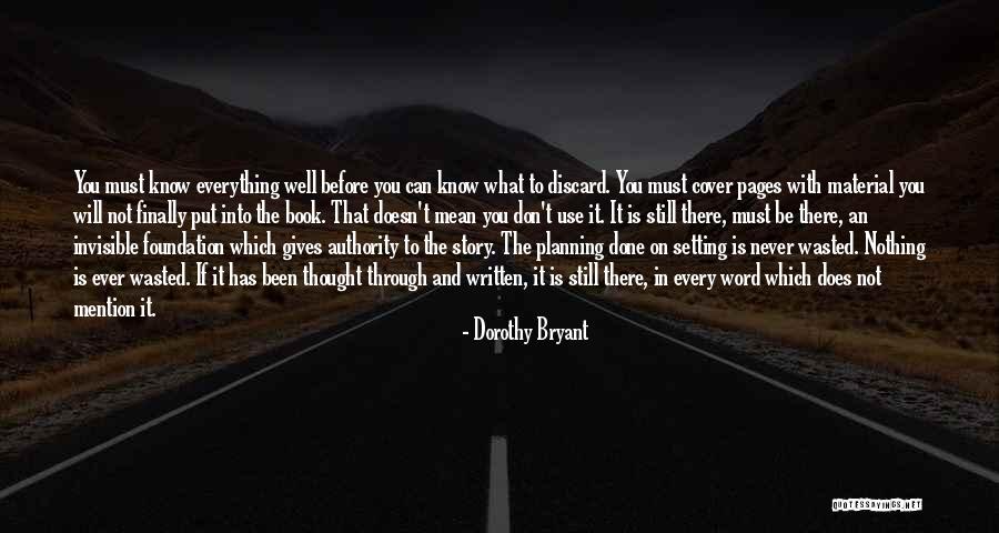 Dorothy Bryant Quotes 713577 Dorothy Bryant Quotes 713577