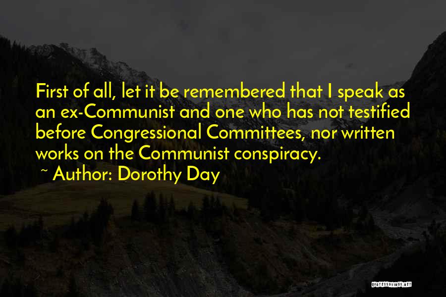 Dorothy Day Quotes 801706