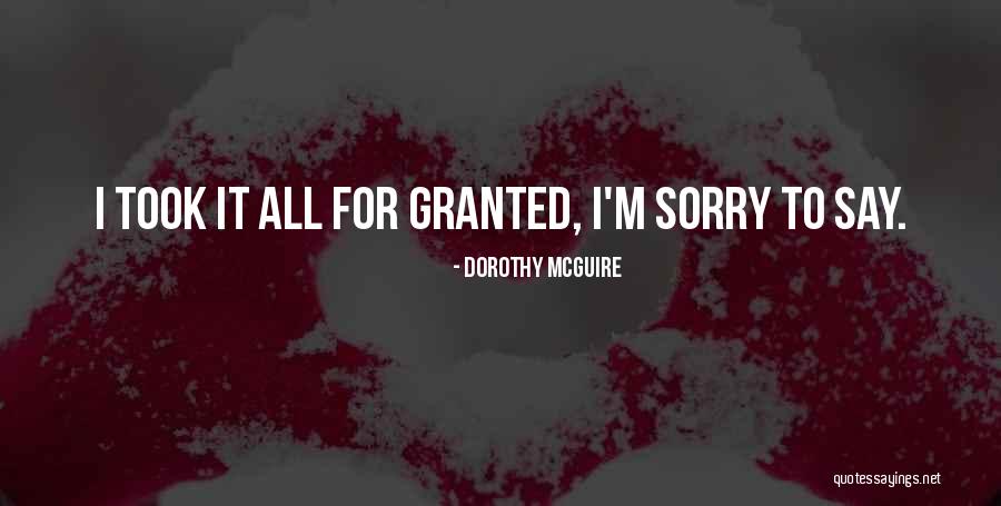 Dorothy McGuire Quotes 527747 Dorothy McGuire Quotes 527747