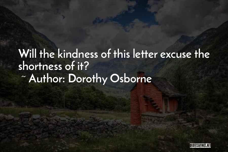 Dorothy Osborne Quotes 1261891