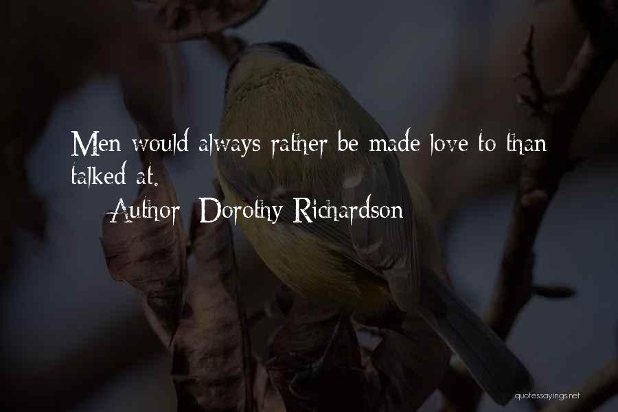 Dorothy Richardson Quotes 1926627