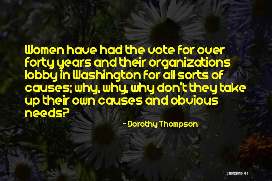 Dorothy Thompson Quotes 1891912