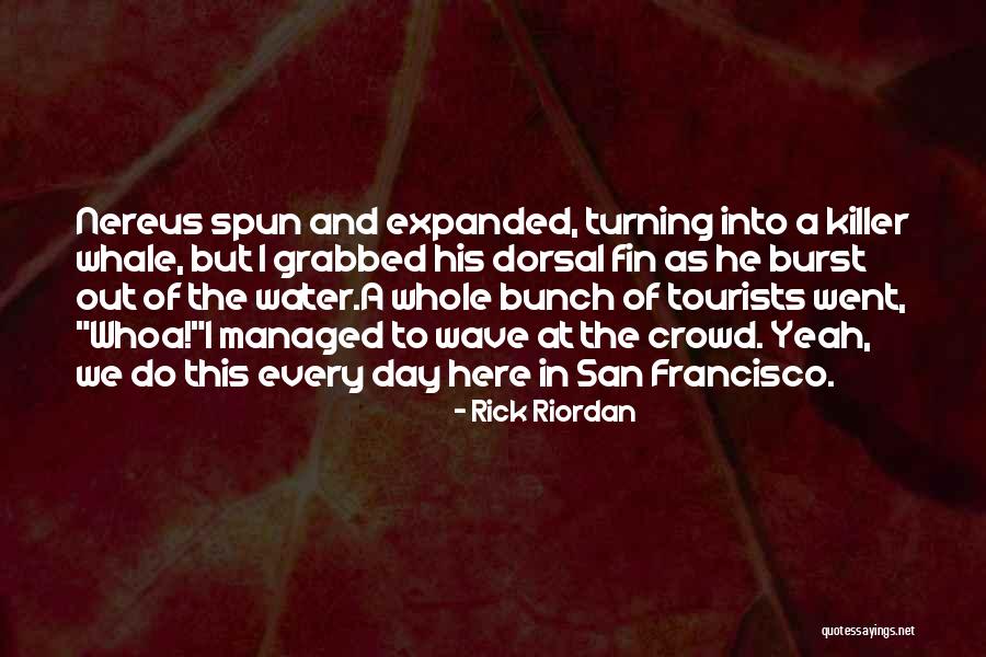 Dorsal Fin Quotes By Rick Riordan Dorsal Fin Quotes By Rick Riordan