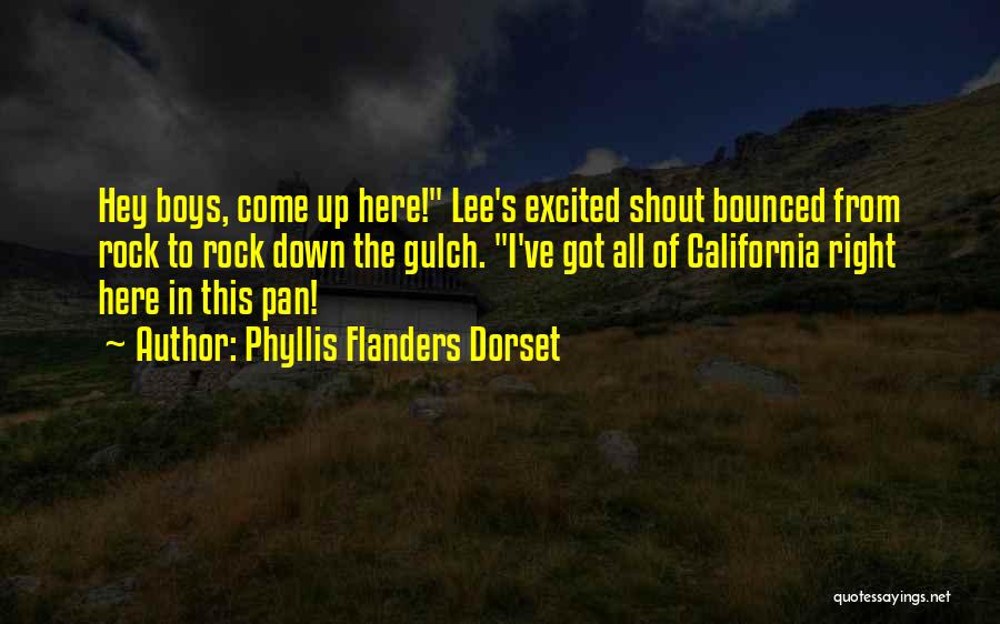 Dorset Quotes By Phyllis Flanders Dorset