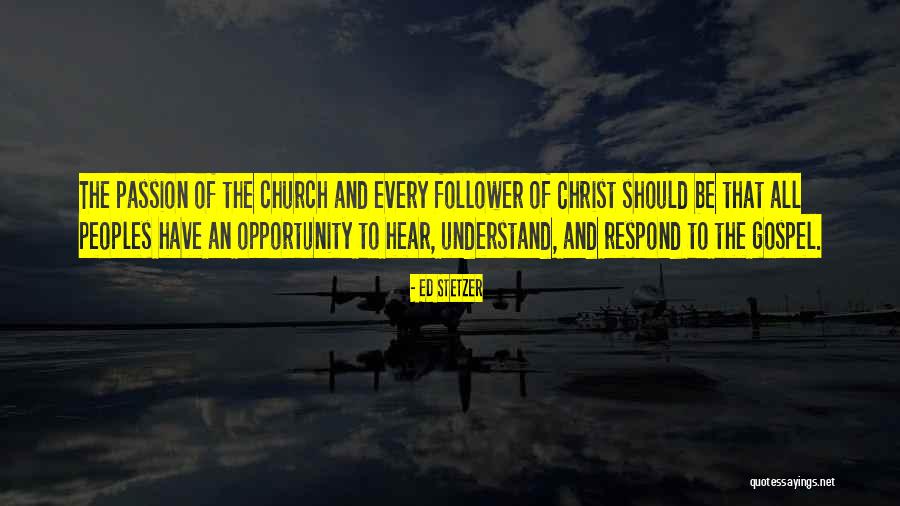 Doruntina Tayna Quotes By Ed Stetzer Doruntina Tayna Quotes By Ed Stetzer