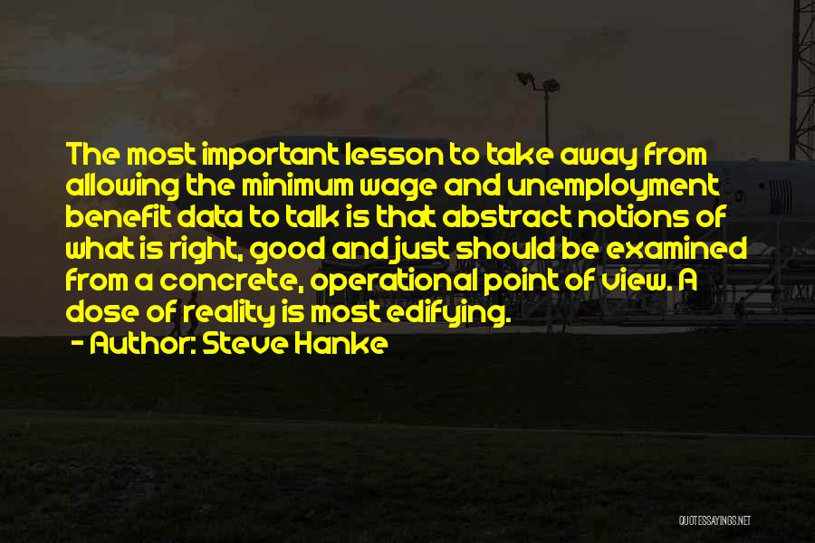 Dose Quotes By Steve Hanke