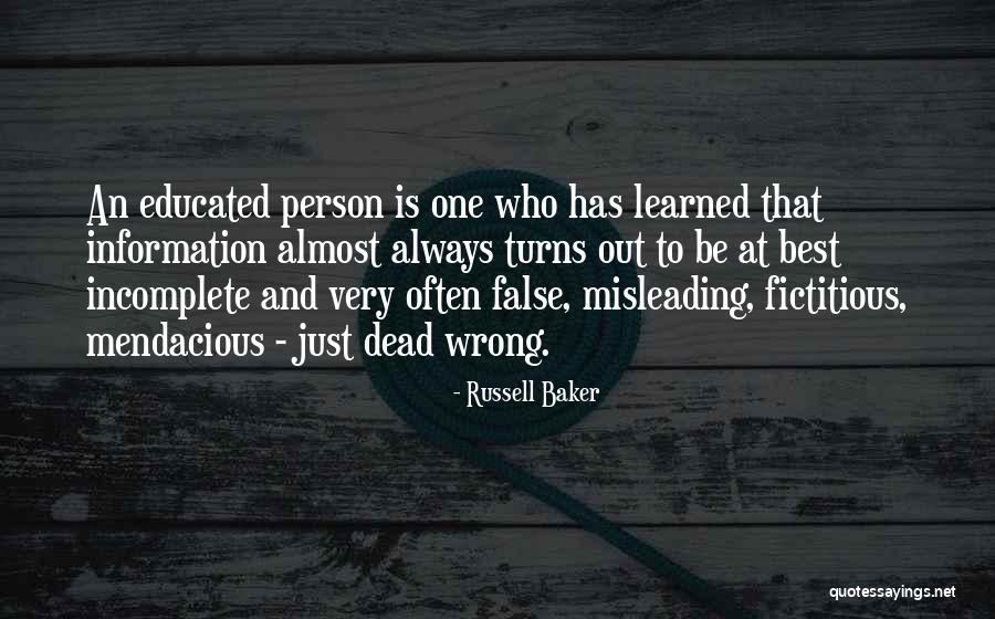 Doseljenje Quotes By Russell Baker Doseljenje Quotes By Russell Baker