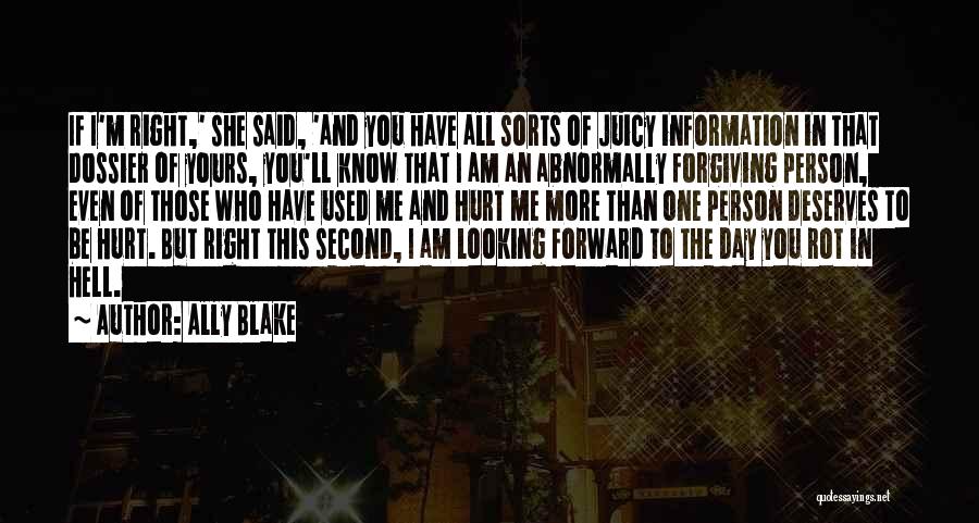 Dossier Quotes By Ally Blake