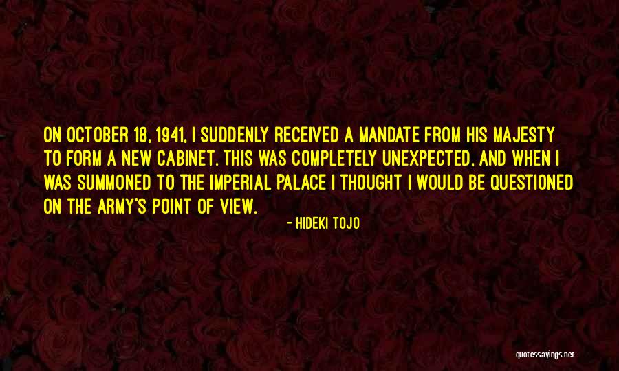Dossou Artist Quotes By Hideki Tojo Dossou Artist Quotes By Hideki Tojo