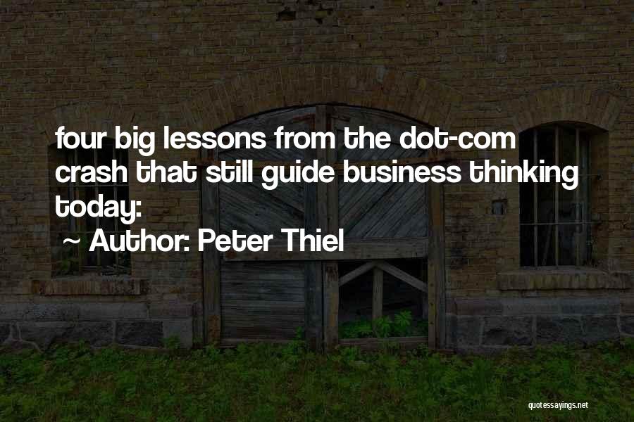 Dot Dot Dot Quotes By Peter Thiel