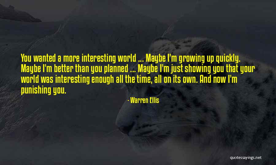 Dotterer Dairy Quotes By Warren Ellis Dotterer Dairy Quotes By Warren Ellis